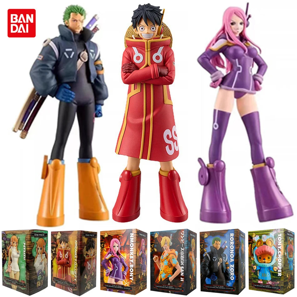17cm One Piece Luffy Anime Figures Monkey D. Luffy Egg Head Island Action Figures PVC Anime Collection Model Doll Toy Kid Gift 17cm One Piece Luffy Anime Figures Monkey D. Luffy Egg Head Island Action Figures PVC Anime Collection Model Doll Toy Kid Gift